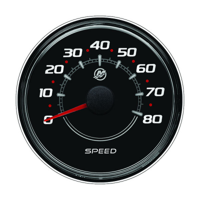 Smartcraft Hastighetsmätare 0-80 85mm Svart (8M0052853)