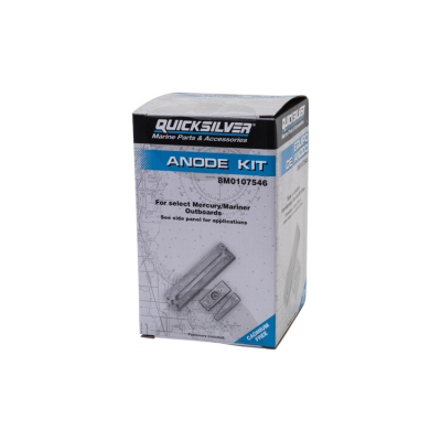 Anodsats Aluminium Mercury/Mariner 40-60 & 75-115 Hk (8M0107546)