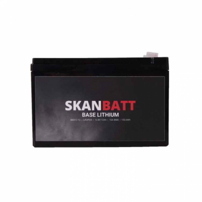 Lithiumbatteri Base 12v 12Ah BMS