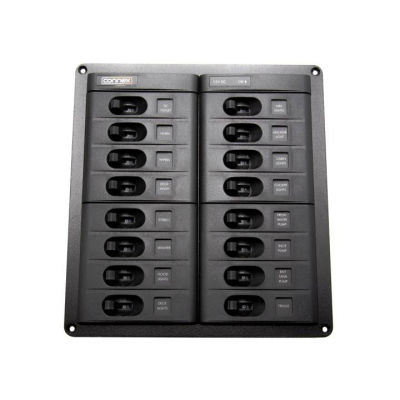 Automatsäkringspanel 16 Brytare