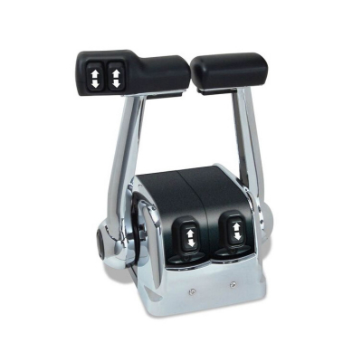 Teleflex Toppmonterade Dubbelreglage Med Trim/Tilt DEMO