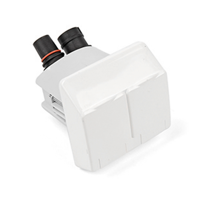 Vägguttag Vit Dubbel Infällt