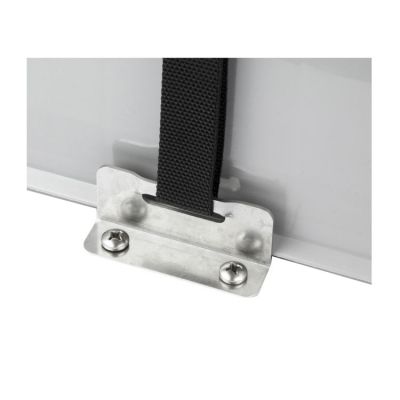 Batterifäste Rostfritt Svart Spännrem 25 mmx1.6 m