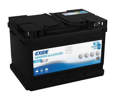 Exide Dual EFB 70-100Ah