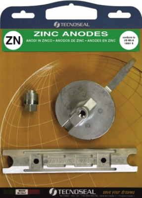 Anodkit Zink Yamaha 4T Utombordare 80-100hk