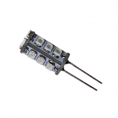 LED GZ4 SMD Röd Dimbar Dia:11 mm (Runtomlysande 15 Dioder)