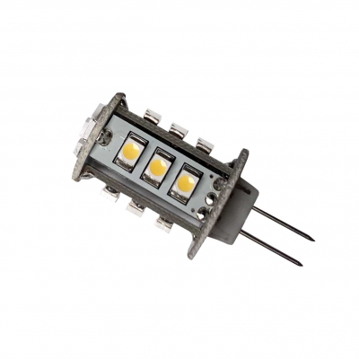 LED GZ4 SMD Dimbar Dia:11 mm (Runtomlysande 15 Dioder)