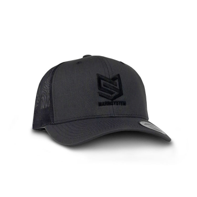 Keps Marinsystem Grå/Svart