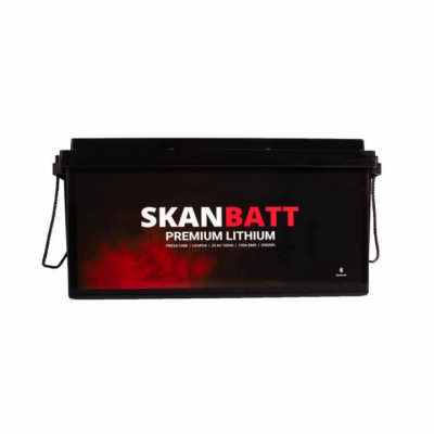 Lithiumbatteri Premium 24V 100Ah BMS Bluetooth Heat