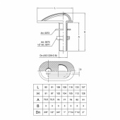 Bordsgenomförning Med Sil Mässing Bordsgenomförning Med Sil Mässing