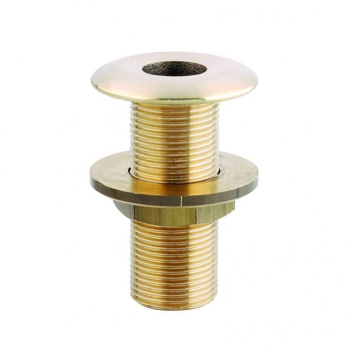 Kullrig Bordsgenomförning Mässing Utvändig Gänga