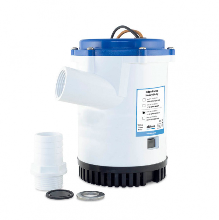 Kraftig Länspump 2250 GPH 12 V