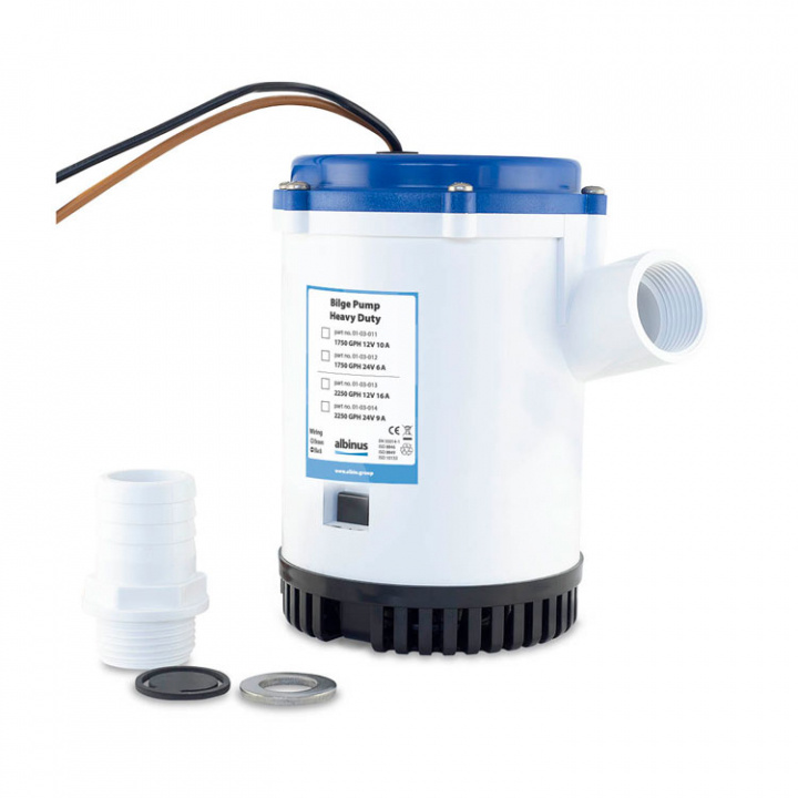 Kraftig Länspump 2250 GPH 12 V