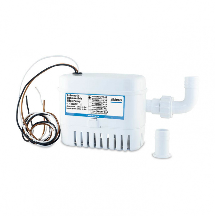 Automatisk länspump 500 GPH 12V