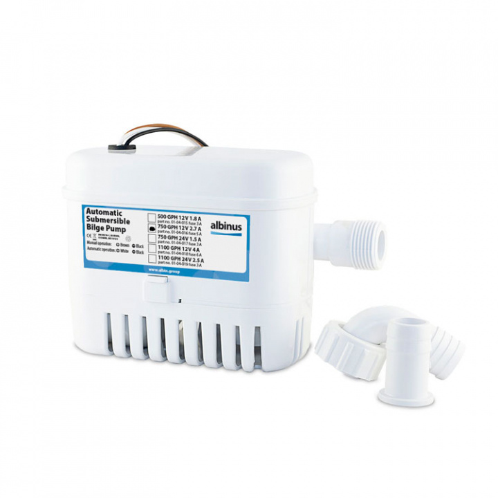 Automatisk Länspump 750 GPH 12 V