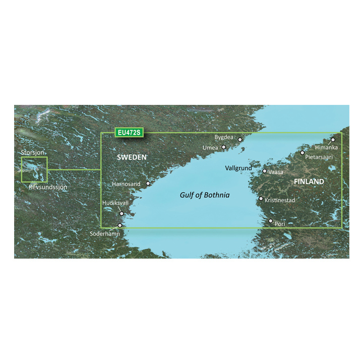 Bluechart G3 Vision Söderhamn-Umeå VEU472S