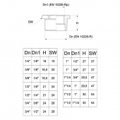 Förminskningsnippel Inv/Utv Gänga Förminskningsnippel Inv/Utv Gänga