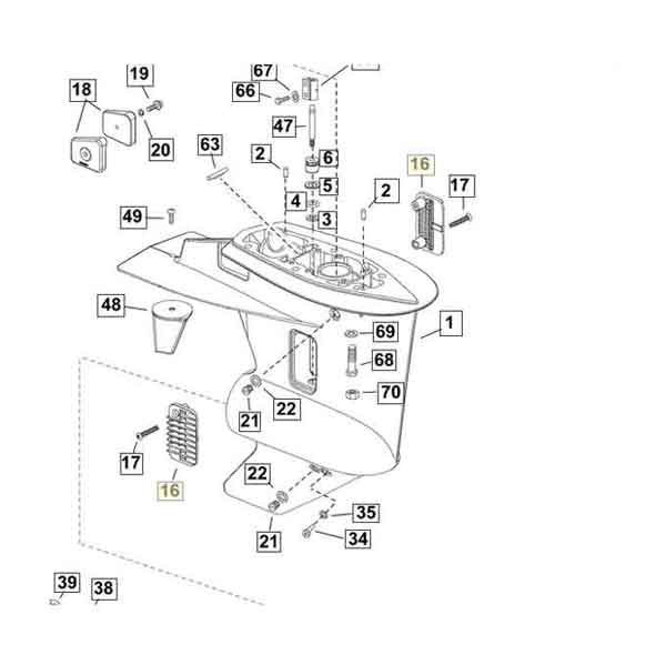 Vattensil Intag (0336206)