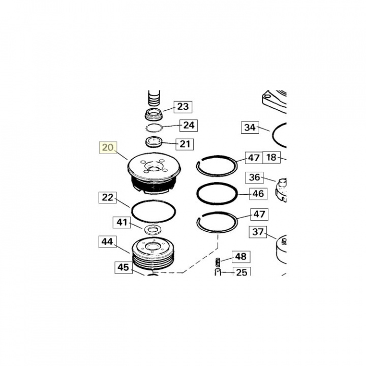 End Cap Assembly (0435566)