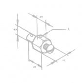 Seastar Tärning/Trådstopp 2 mm Tråd Seastar Tärning/Trådstopp 2 mm Tråd