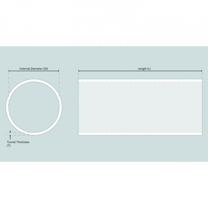 Trumma Glasfiber Ø 250x7x650mm