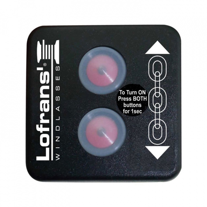 Kontakt Upp/Ner Med LED Svart