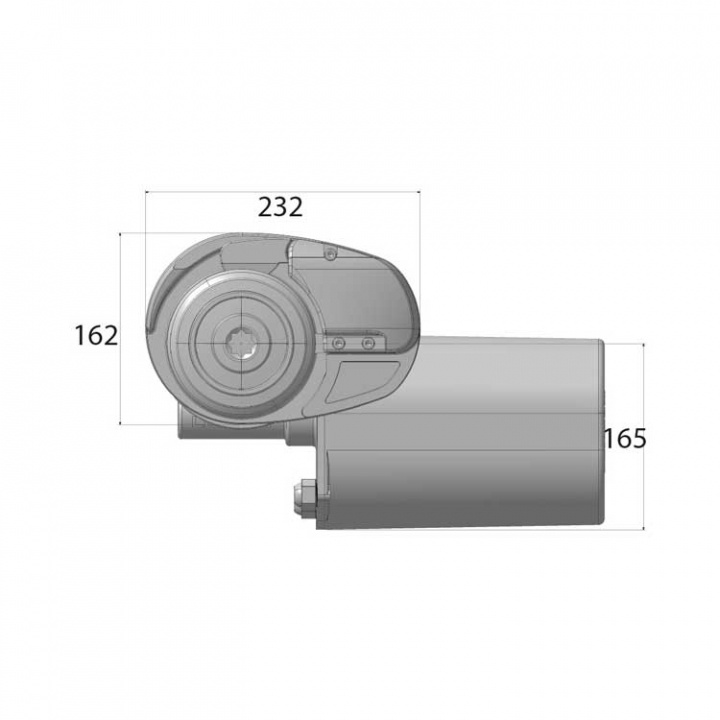 X2 Ankarspel Svart 12V 1000W