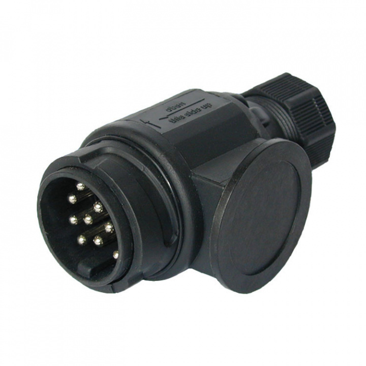 Trailerkontakt Hane 13-polig 12V