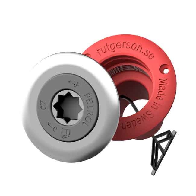 Däcksförsruvning 54mm