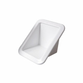 Monteringsbox Till Däcksförskruvning Vit 145x191 mm Monteringsbox Till Däcksförskruvning Vit 145x191 mm