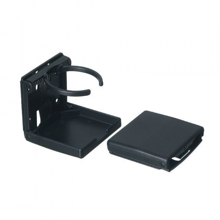 Flaskhållare Plast Justerbar Svart