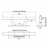 Rostfri pollare Rostfri pollare