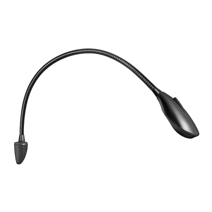 Kartlampa Shark RD30 Vit/Röd 20 cm