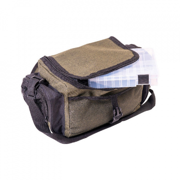 Fiskeväska Med 3 Lådor 39x37x20 cm