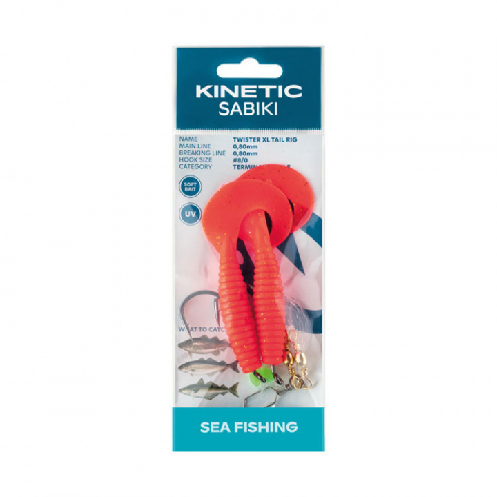 Sabiki Twister XL Red/Black/Gold