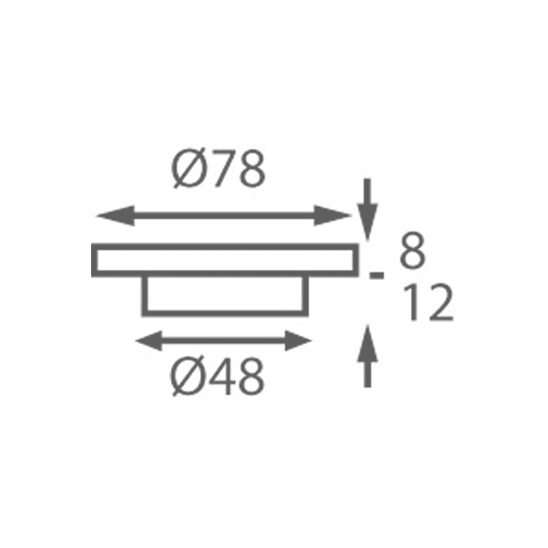 Corona SMD-LED Vitt Ljus Polerad