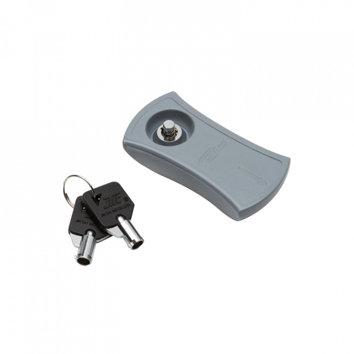 Handtag Grått Med Lås