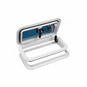 Euro 1 Lucka Vit 45x27 cm Hålmått 209x389 mm Euro 1 Lucka Vit 45x27 cm Hålmått 209x389 mm