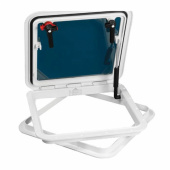 Euro 2 Lucka Vit 48x48cm Hålmått 430x430mm Euro 2 Lucka Vit 48x48cm Hålmått 430x430mm