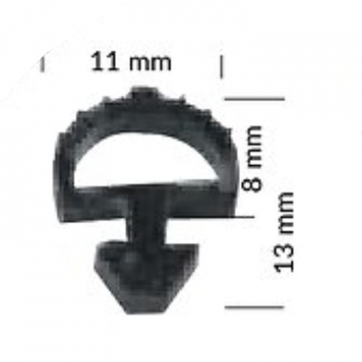 Tätningslist Till 1050740-0770 (metervara)
