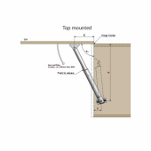 Luckstöd Rakego Eloxerad Luckstöd Rakego Eloxerad