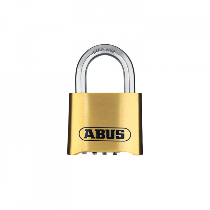 Kodhänglås Mässing Med Rostfri Bygel