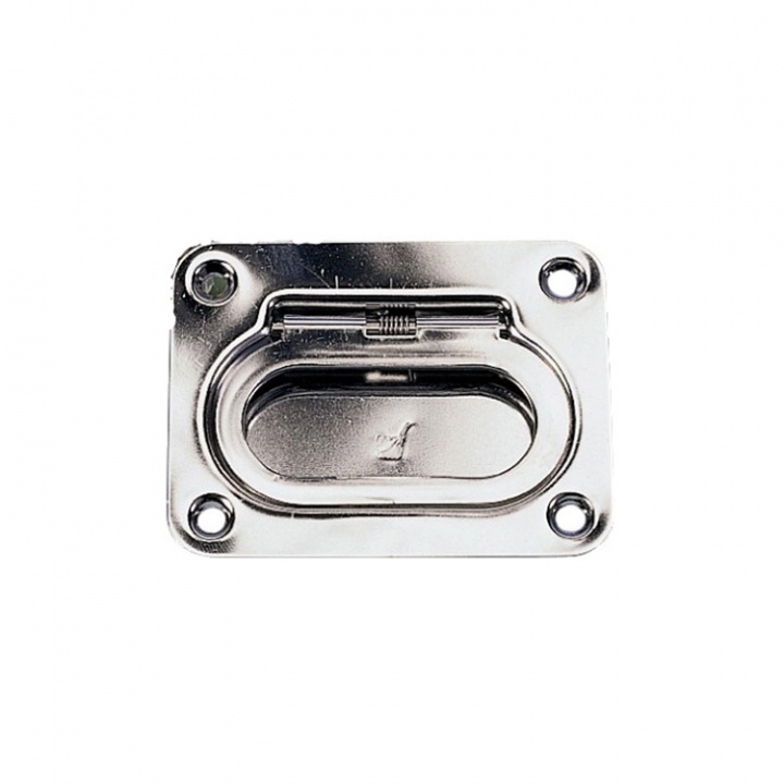 Durkbeslag Rostfritt Kofferthandtag 58x75 mm