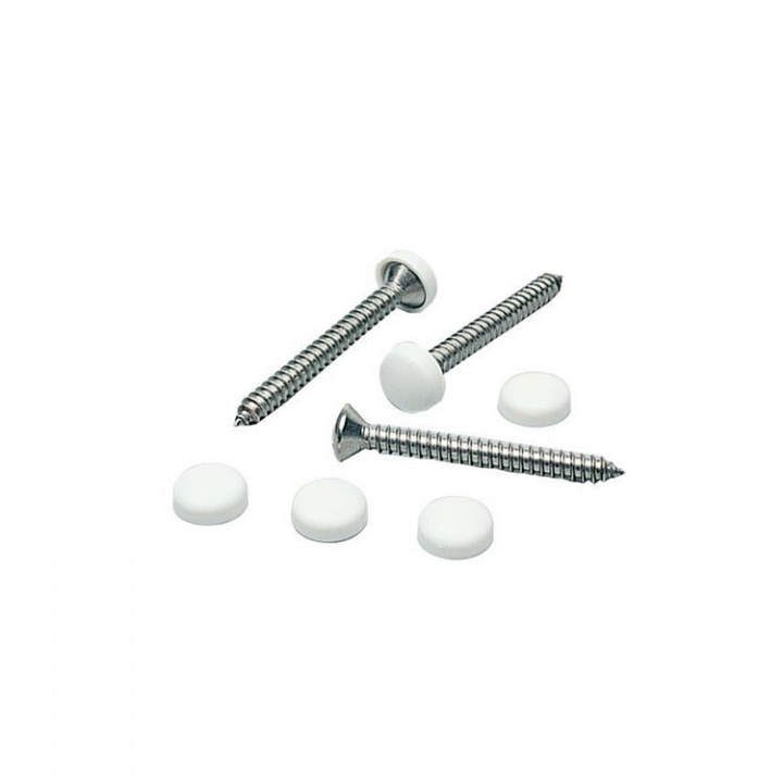 Täckbricka Vit 50-pack