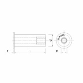 Rawlnut Expanderplugg Gummi 50-pack Rawlnut Expanderplugg Gummi 50-pack