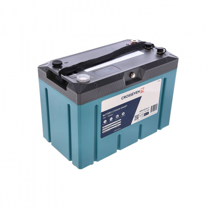 LiFeP04 Smart 100Ah Litiumbatteri - 12.8V