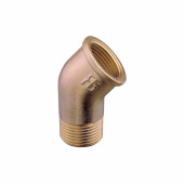 Bronsböj 45° Inv/Utvändig Gänga Bronsböj 45° Inv/Utvändig Gänga