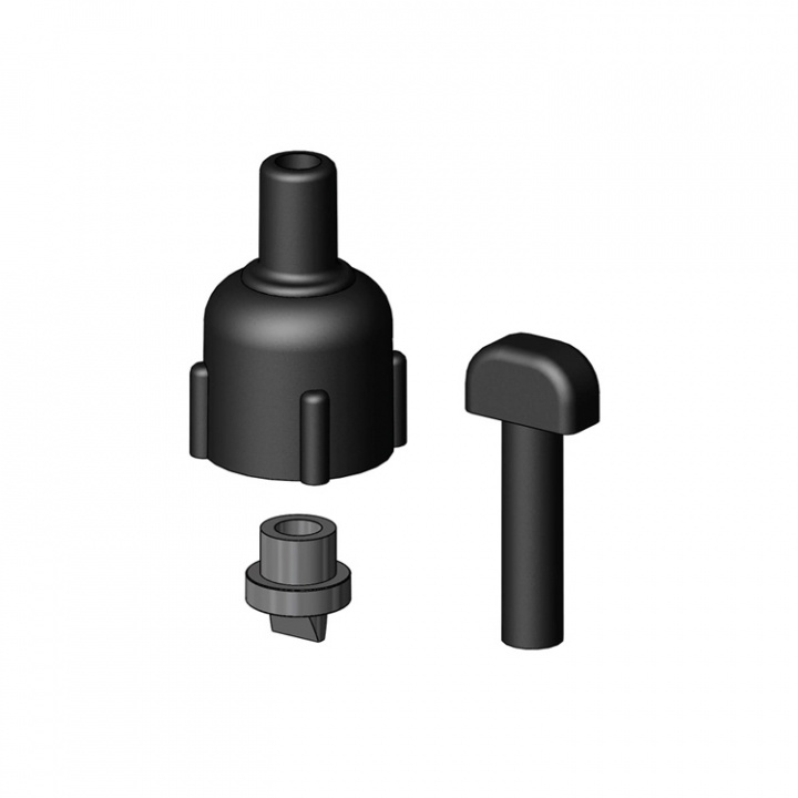 Nippel Till Antihävert Inkl. Verktyg Svart