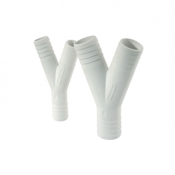 Y-Koppling Nylonkomposit Vit