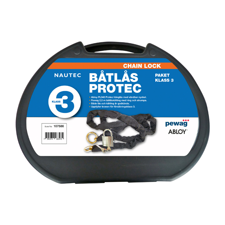 Båtlåspaket Pewag/Protec Klass 3